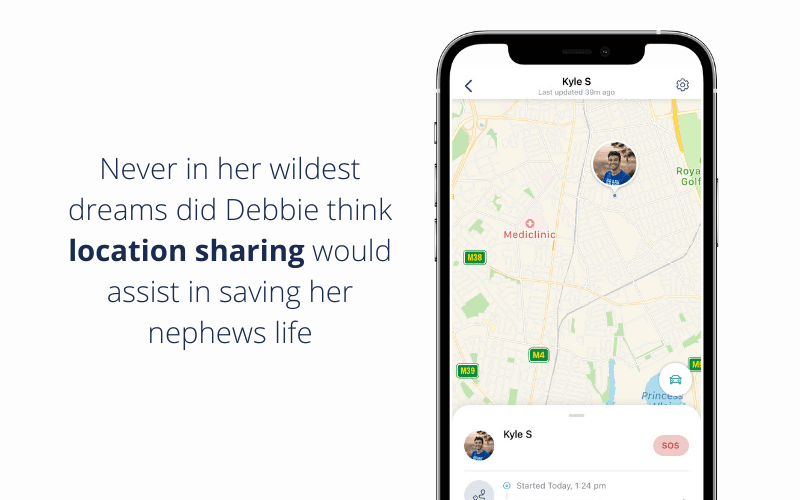 Sharing location saved my nephew cover image