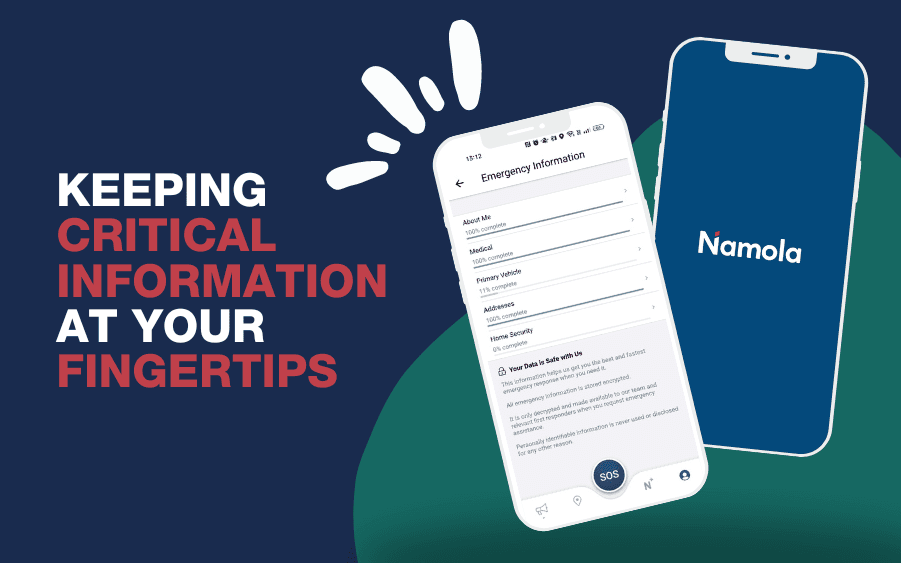 Store Important Information in the Namola App cover image
